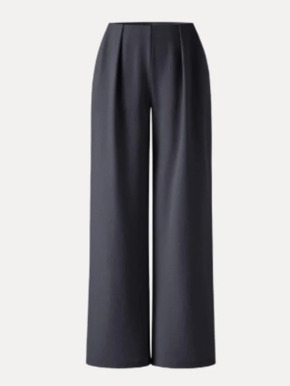 OGL Linen-Like Wide Flare Pant with Pockets